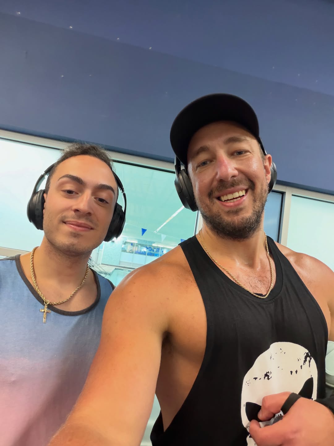 Fit Talk Instagram post featuring first responder fitness and community